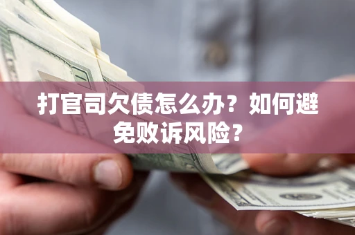 武汉打官司欠债怎么办？如何避免败诉风险？