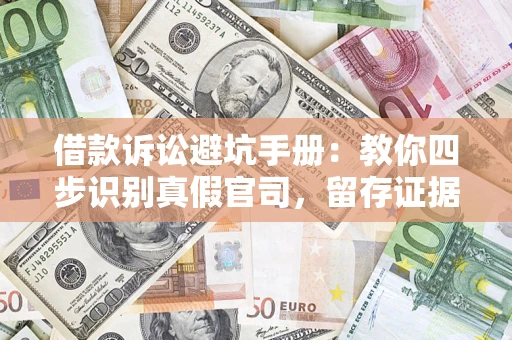 武汉借款诉讼避坑手册：教你四步识别真假官司，留存证据不踩雷