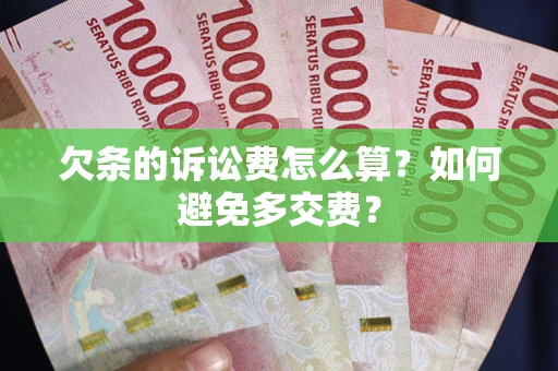 武汉欠条的诉讼费怎么算？如何避免多交费？