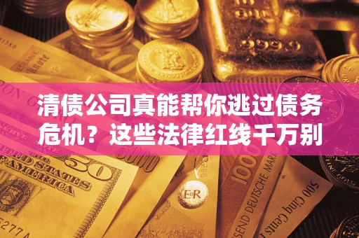 武汉清债公司真能帮你逃过债务危机？这些法律红线千万别踩